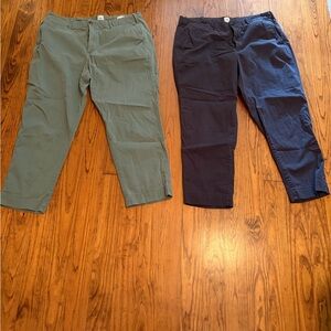 Gap Ankle length Casual Pants -2 pairs